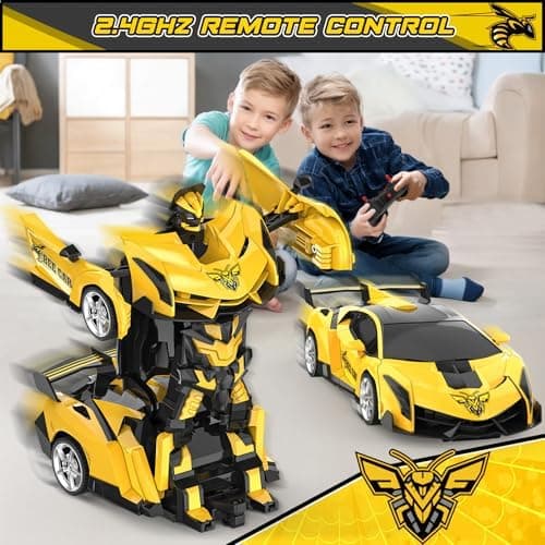 BLUEJAY Transform RC-autot pojille 3-12, 2.4Ghz kauko-ohjattava auto Bee