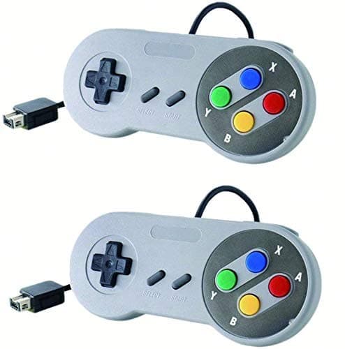 Kompatibel kablet controller kompatibel med ny Super Nintendo Nes/snes Classic Edition Mini 2021, klassisk spilcontroller