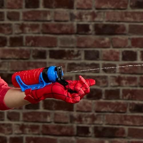 SPIDER-MAN Marvel Brand New Day Super Web Slinger, 2-i-1 rollespill vann- eller nettskyter, superheltleker og kostymer for barn, alder 5+