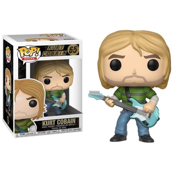 Kurt Cobain 64# 65# 66# 67# Se Vinyl Actionfigur Samling Begrenset Utgave Modellleker for Barn Bursdagsgave 65#