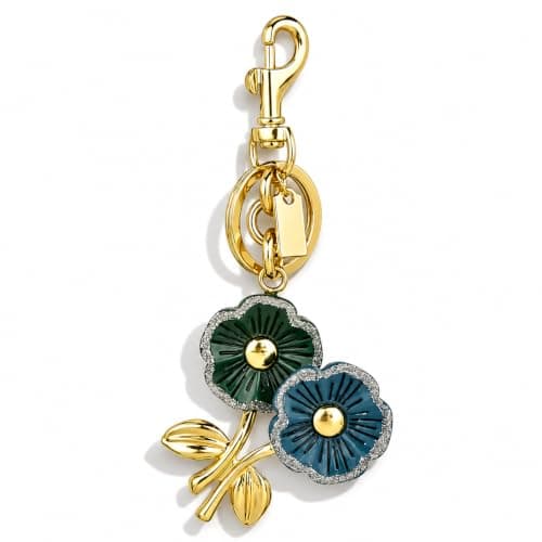 Väskberlocker för handväskor - Söt handväskkedjeberlock - Väskaccessoarer Berlocker för kvinnor 2 Flowers