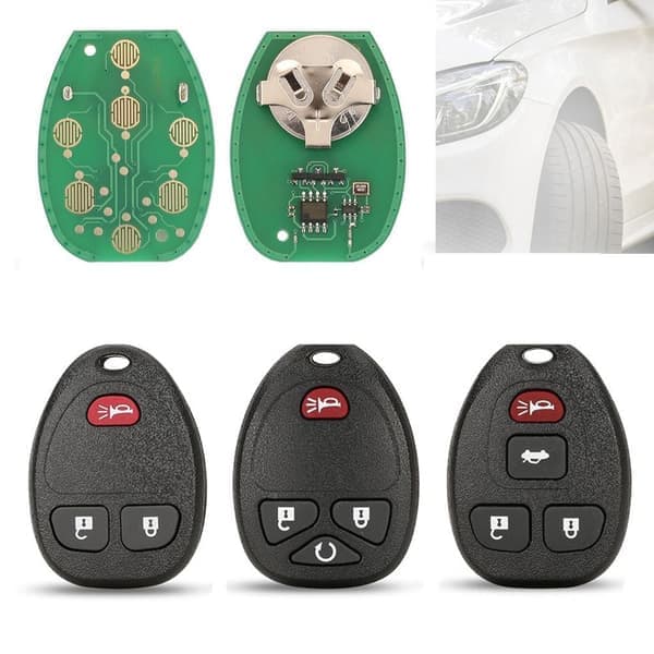Fjärrkontroll Bilnyckel Bilnyckel 5 KNAPPAR 5 KNAPPAR 5 Buttons 5 Buttons