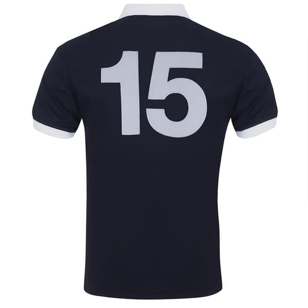 Skottland Herrfotbollströja Retro 1967 1978 VM OFFICIELL Present Navy Blue 1978 No.15 Medium