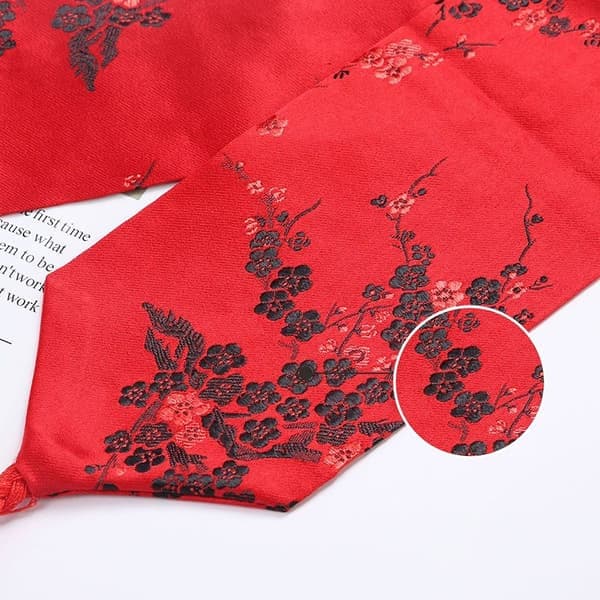 Kimono Bælte Korset Taljebånd BLÅ Blå blue