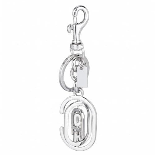 Väskberlocker för handväskor - Söt handväskkedjeberlock - Väskaccessoarer Berlocker för kvinnor Geometry C-Silver