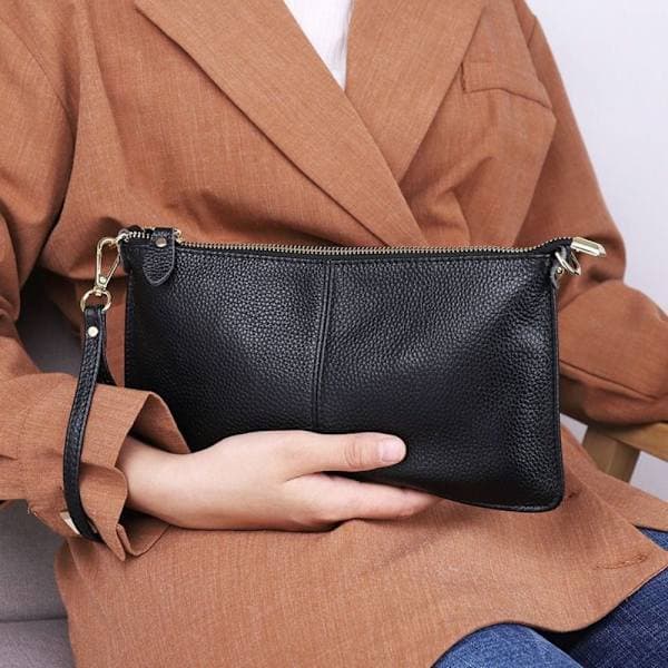 Enkel Skulderveske Crossbody Bag KAFFE KAFFE COFFEE
