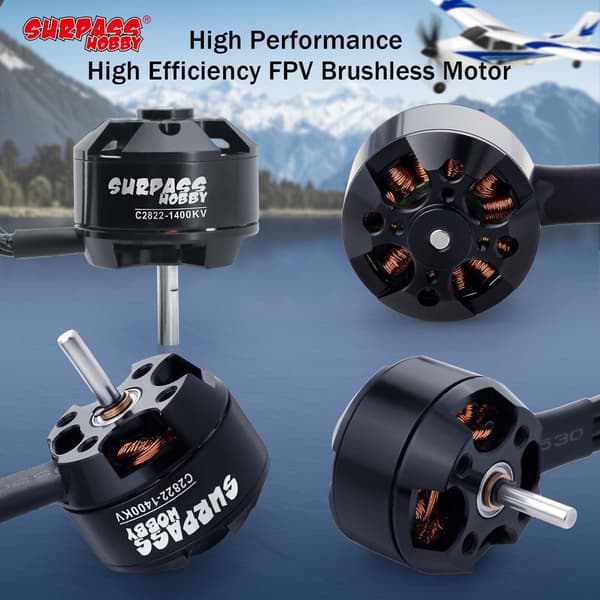 C2822 1400KV børsteløs motor for multikopter RC-fly fastvinget UAV 1400kv