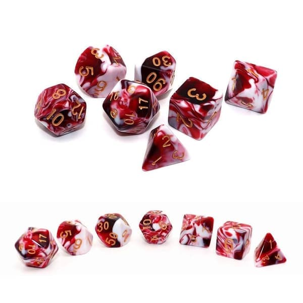 DND Tärningar Polyedriskt Tärningsspel