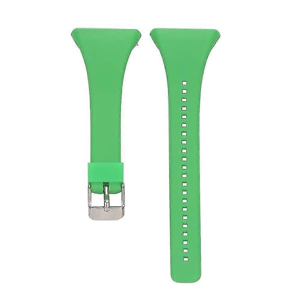 POLAR FT4 & FT7 silikoninen ranneke POLAR FT4 & FT7 -kelloon Green