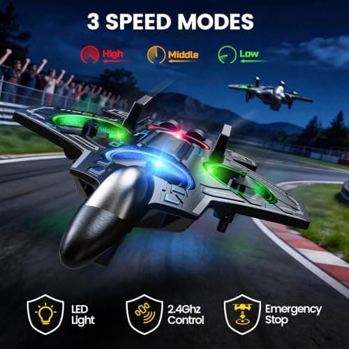 Fjernstyret fly RC-fly til børn, voksne, skum-jagerfly