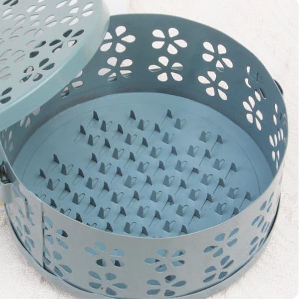 Røkelsesholder Myggspiralholder BLÅ Blå Blue