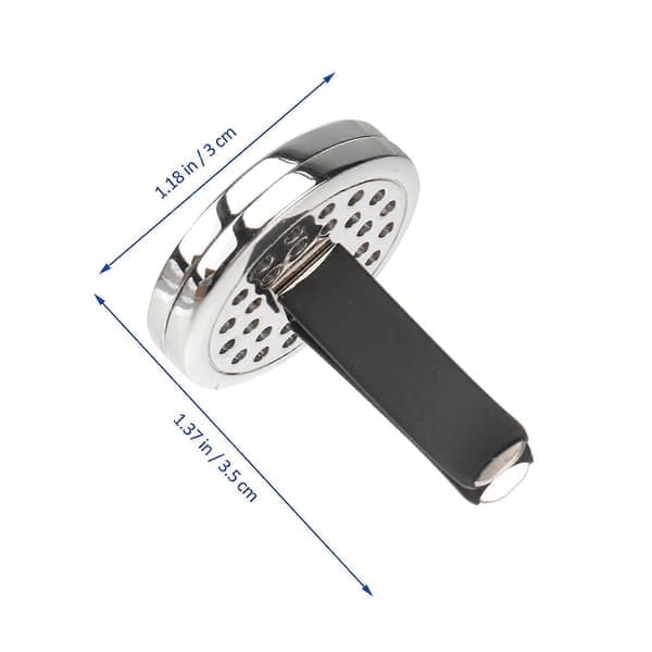 Bilparfume Ventilationsclips Bladformet Diffuser til Aromaterapi med Genopfyldningspude