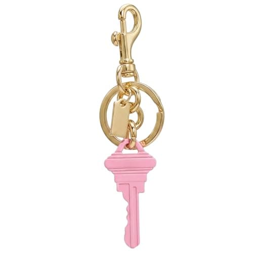 Väskberlock, söta handväskberlocker, väsktillbehörsberlocker, väskkedjor, handväskberlocker Pink Key