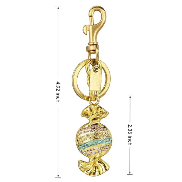 Väskberlock, söta handväskberlocker, väsktillbehörsberlocker, väskkedjor, handväskberlocker Gold Candy