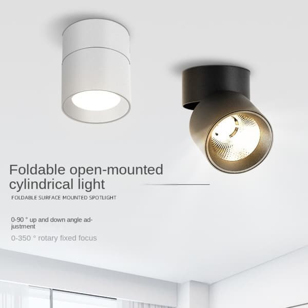 Spot LED-spotter Lampe HVIT 7W KALDLYS 7W KALDLYS Hvit white 7W Cold Light-7W Cold Light