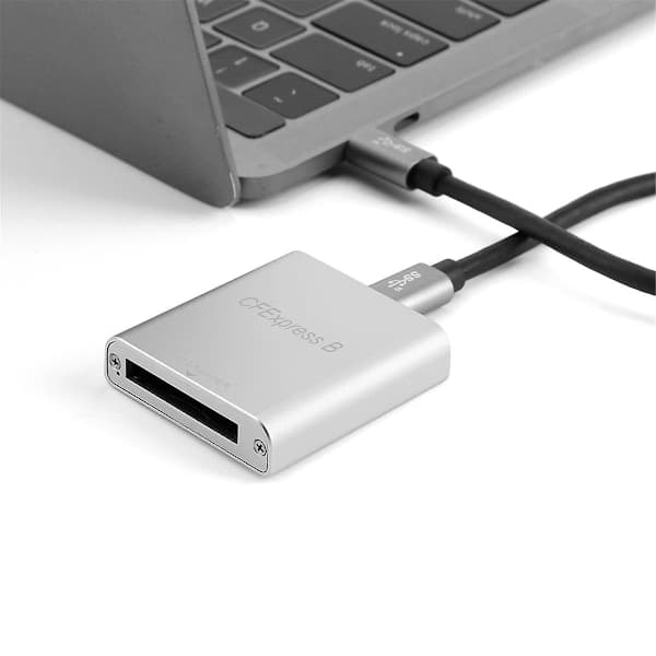 CFexpress-kortläsare Bärbar USB 3.1 Gen 2 10 Gbps CFE B Minneskortläsare Typ C