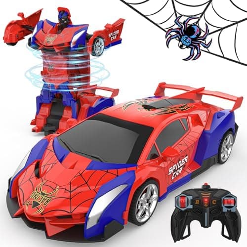 BLUEJAY Transform RC-biler for gutter 3-12, 2.4Ghz fjernstyrt bil Red