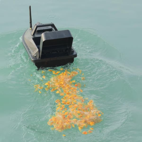 RC Foderbåd til Fiskeri, Advarsel om Lavt Batteri, Fartpilot