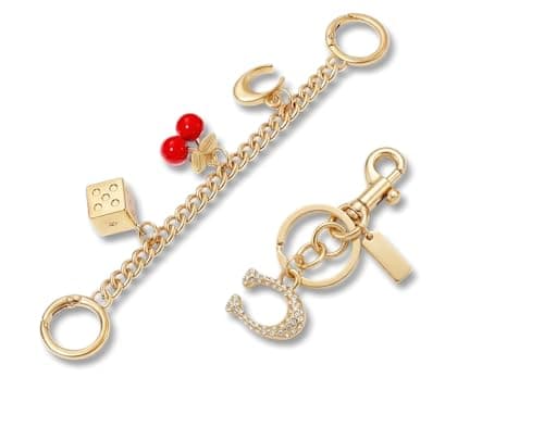 Väskberlock, söta handväskberlocker, väsktillbehörsberlocker, väskkedjor, handväskberlocker 3 C Chain-GOLO