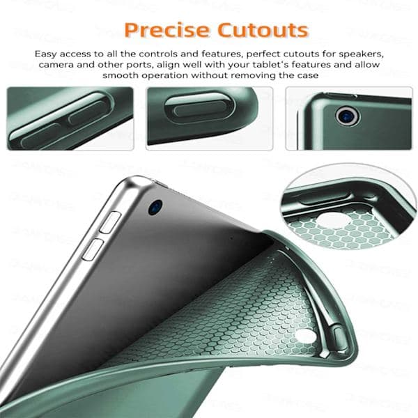iPad Air 4/5 10.9\" Tri-fold Smart Case Cover - Sort