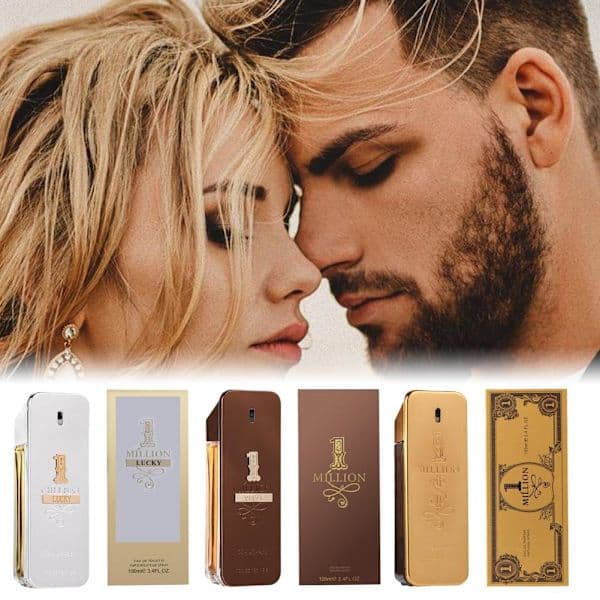 1 Million Lucky Parfym 100 ml Spray för män vit 100ml white 100ml