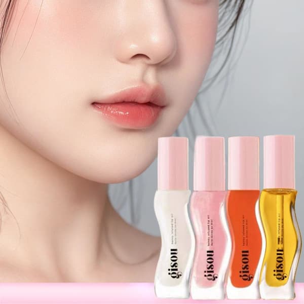 Gisou Honungsinfunderad Hydrating Lip Oil, Närande Läppfuktighetskräm 3 st 3 1pcs