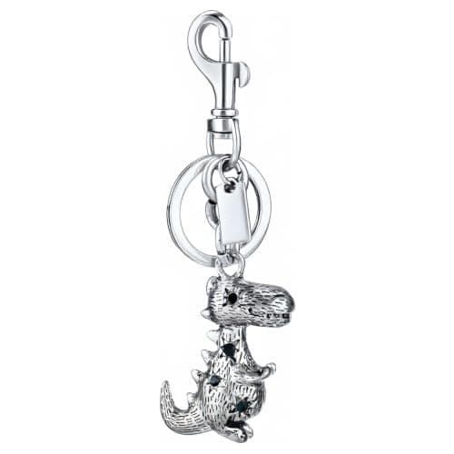 Väskberlock, söta handväskberlocker, väsktillbehörsberlocker, väskkedjor, handväskberlocker 3D-Silver