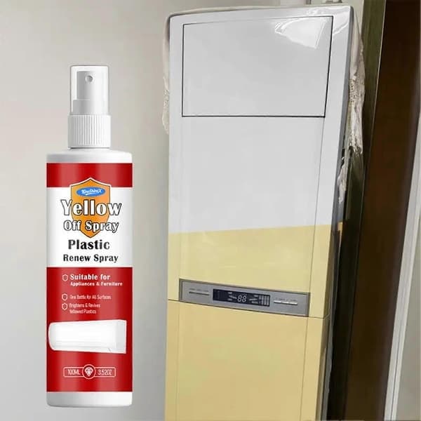 100 ml plastrengöring för gulnade ytor, återställer vitheten på hushålls- och kontorsutrustning, 2-pack 2pcs