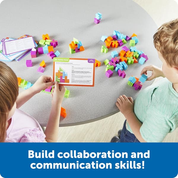Learning Resources STEM Explorers Brainometry klassuppsättning - 3D-pussel hjärnspel, matematikmanipulativ och Montessori-leksaker för barn Brainometry Classroom Set