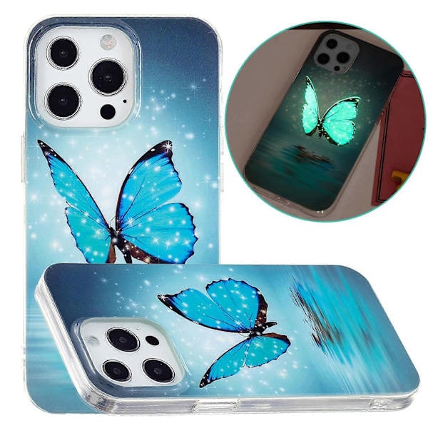 Lysende TPU-etui til iPhone 13 Pro Max til iPhone 13 Pro Max