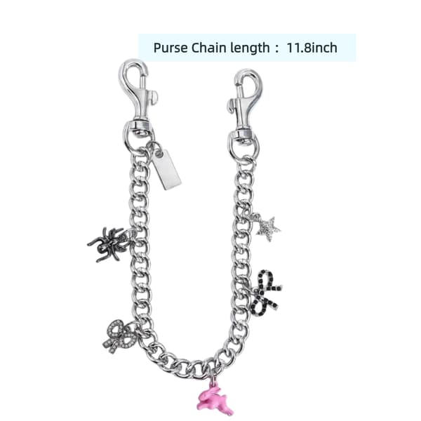 Väskberlock, söta handväskberlocker, väsktillbehörsberlocker, väskkedjor, handväskberlocker Rabbit Chain
