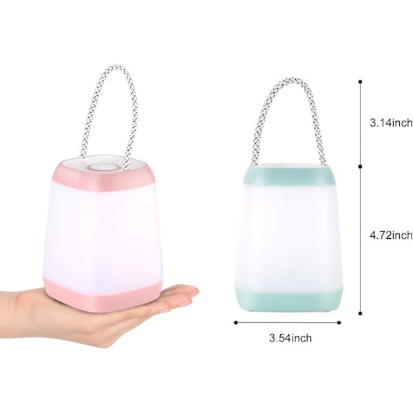 LED-telttavalaisin, 2 kpl, kannettava LED-lyhty, 3 tilaa
