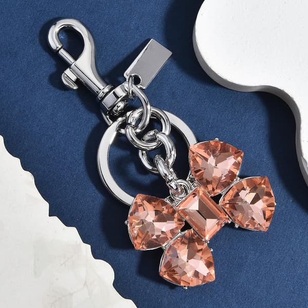 Väskberlock, söta handväskberlocker, väsktillbehörsberlocker, väskkedjor, handväskberlocker Orange Diamond