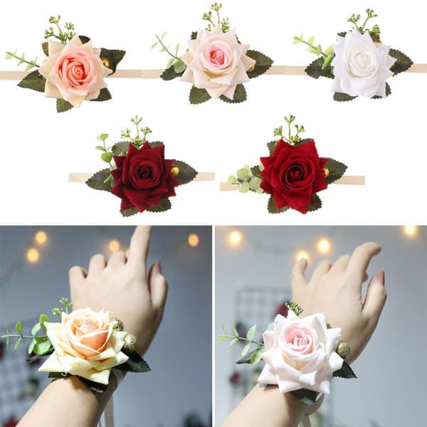 Brud handledsblomma Handblommor VIT HANDLEDSBLOMMA Vit White Wrist Flower
