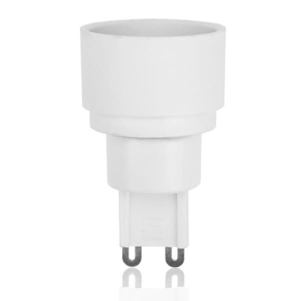 st G9 till E14 Lampfot Ljuskälla Sockeladapter Skruvlampa