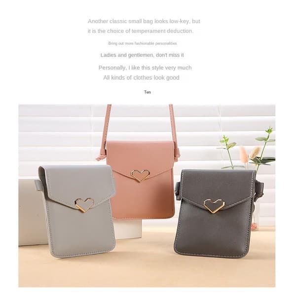 Crossbodyväska Förvaringsväskor LJUS ROSA Ljusrosa light pink