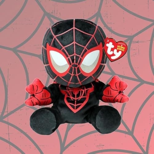 Ty Beanie Babies Marvel Miles Morales Mjuk 15 cm