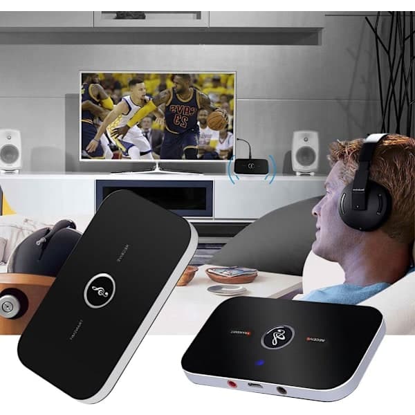 2-in-1 Bluetooth Lähetin ja Vastaanotin Langaton Audio Lähetin