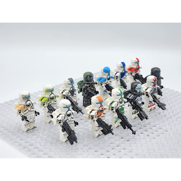 Star Wars Clone Commandos Delta Squad Sortiment 13 Byggeklodslegetøj