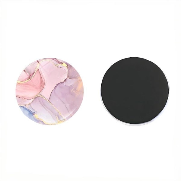 Cool Marmor PopSocket Grepp & Stativ för Telefoner - Flexibel Hållare-FO-