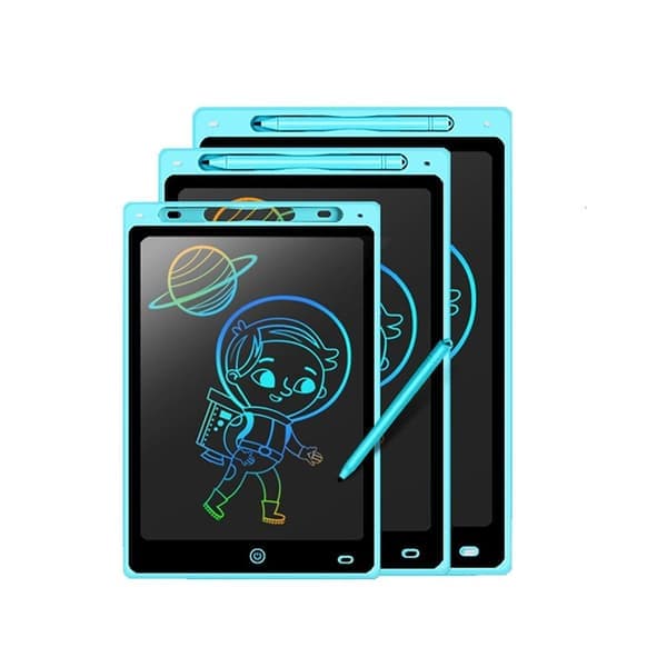 LCD skrivebrett tegnebrett BLÅ 10 TOMMER Blå 10 tommer Blue 10 inch