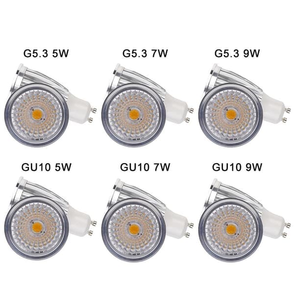 Hjemmespotlight LED-lys G5.3 9W G5.3 9W G5.3 9W G5.3 9W