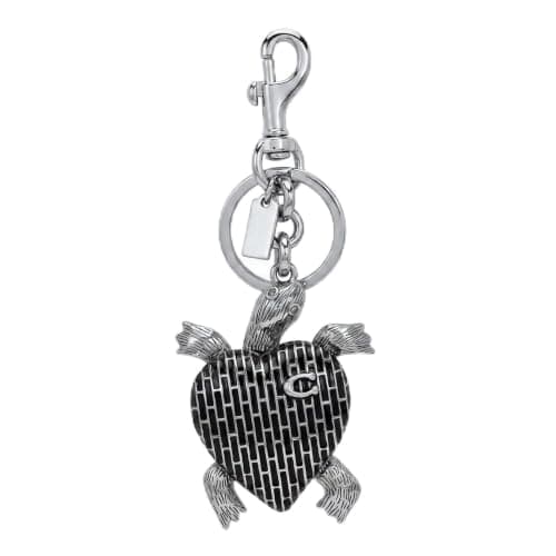 Väskberlock, söta handväskberlocker, väsktillbehörsberlocker, väskkedjor, handväskberlocker Silver-Turtle