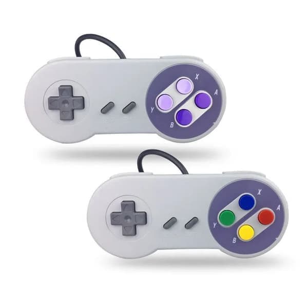Kompatibel kablet controller kompatibel med ny Super Nintendo Nes/snes Classic Edition Mini 2021, klassisk spilcontroller
