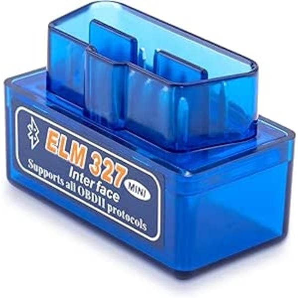 ELM327 Bluetooth Mini Felkodsläsare / OBD2 - Bildiagnostik i Blå Blå