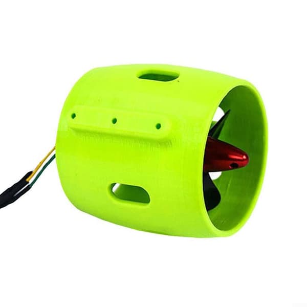 12V-24V Undervanns Thruster Motor 4-blads Propell (mot klokken) Counterclockwise