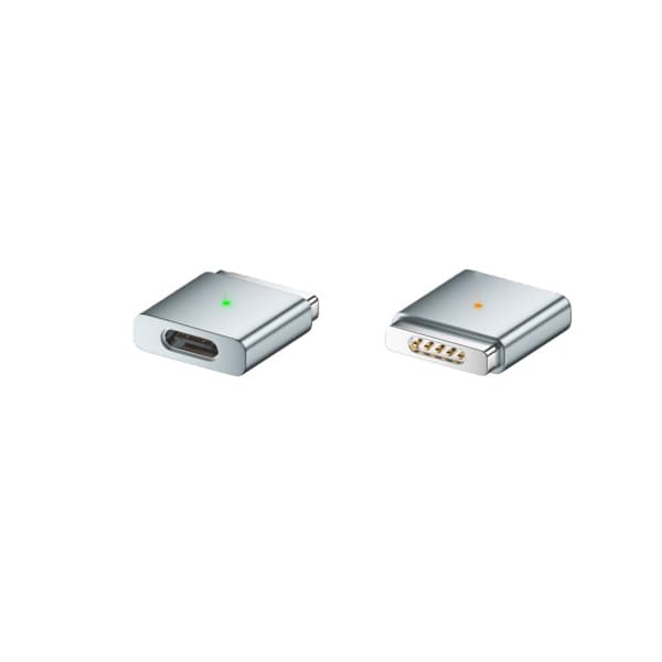USB-C til MagSafe 2-adapter 100W - Lad MacBooken din enkelt Blå Blå Blue