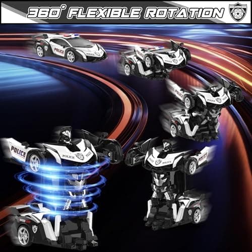 BLUEJAY Transform RC-biler for gutter 3-12, 2.4Ghz fjernstyrt bil Police
