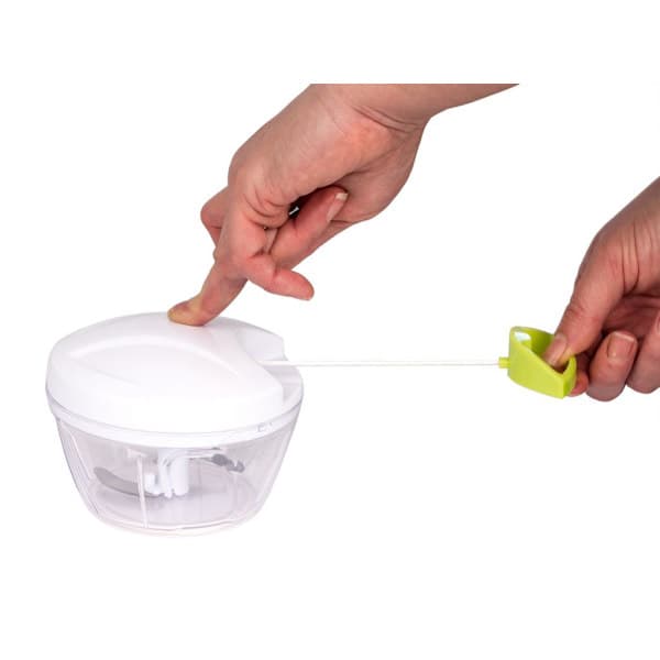 400 ml vihannesleikkuri, monipuolinen leikkuri vetonarulla