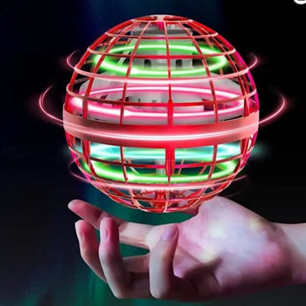 Magisk Mini Flygande Boll UFO Boomerang Spinner Boll BLÅ Blå Blue